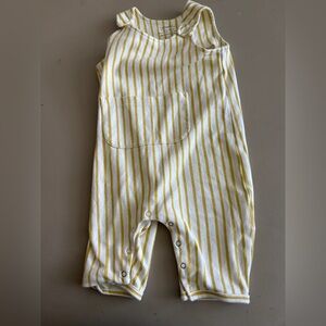 Pehr Yellow and White Striped One Piece